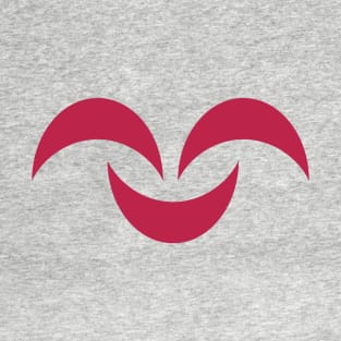 Viva Magenta Crescent Smile T-Shirt